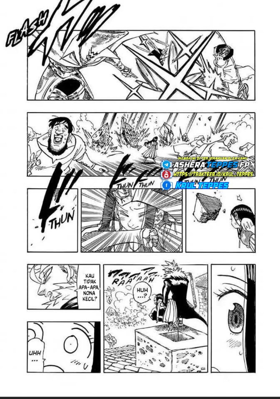 Halaman 18 dari Mokushiroku no Yonkishi Chapter 222