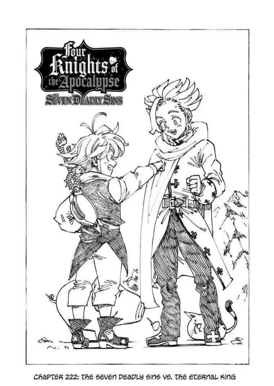 Halaman 2 dari Mokushiroku no Yonkishi Chapter 222