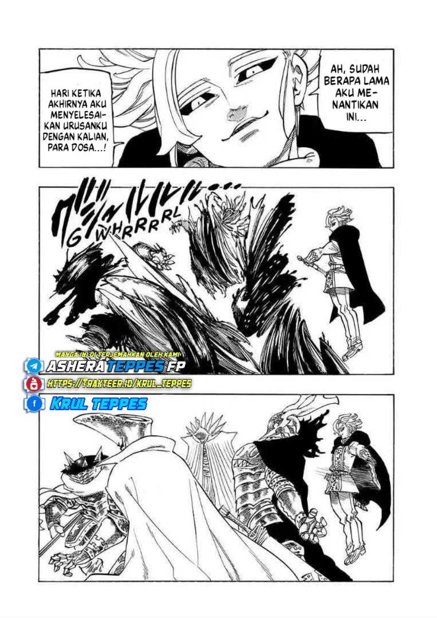 Halaman 3 dari Mokushiroku no Yonkishi Chapter 222