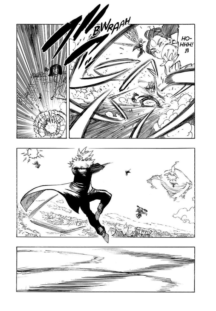 Halaman 13 dari Mokushiroku no Yonkishi Chapter 223