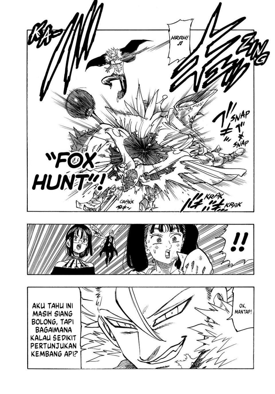 Halaman 14 dari Mokushiroku no Yonkishi Chapter 223