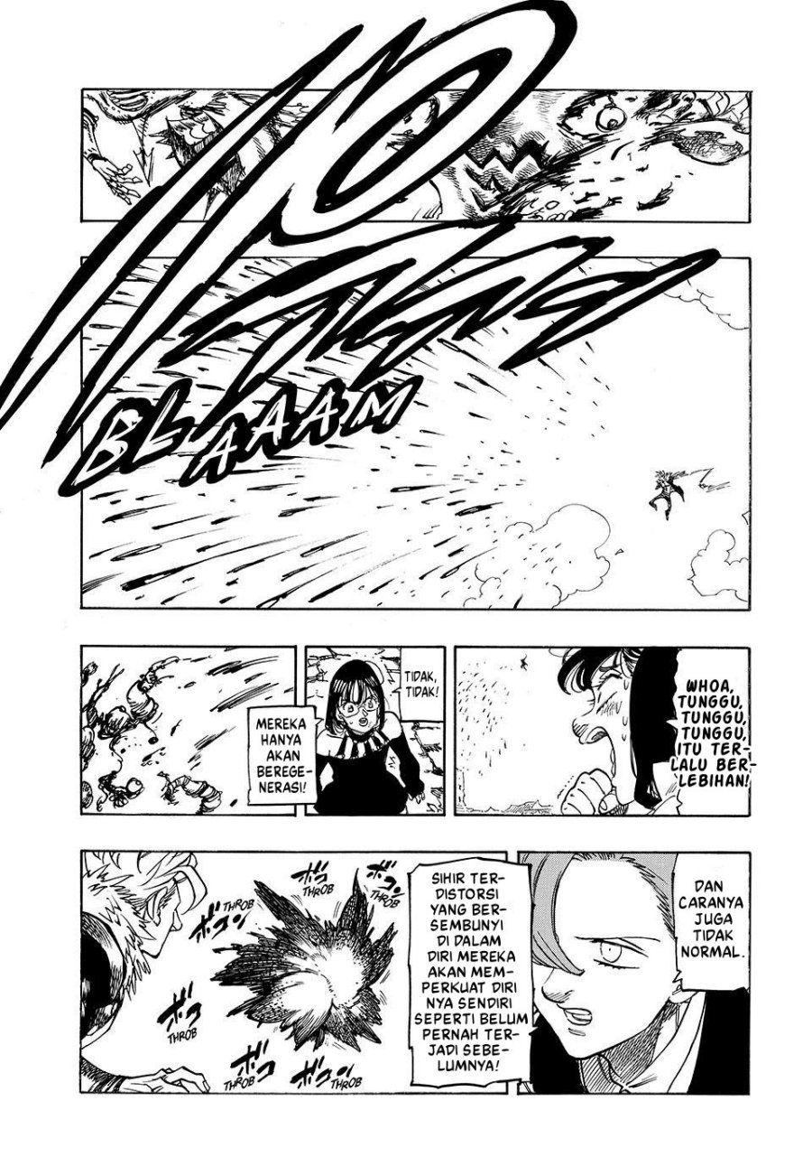 Halaman 16 dari Mokushiroku no Yonkishi Chapter 223
