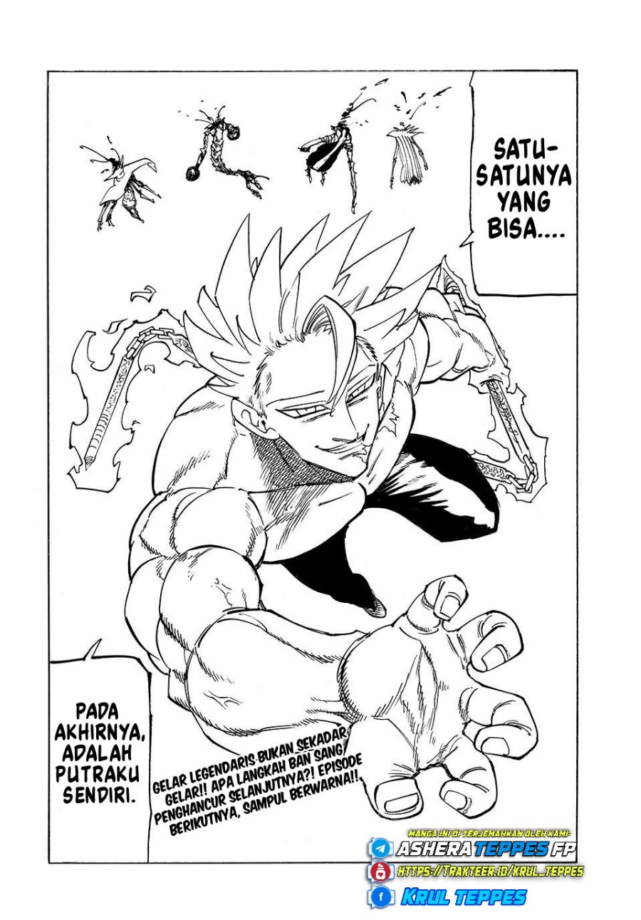 Halaman 21 dari Mokushiroku no Yonkishi Chapter 223