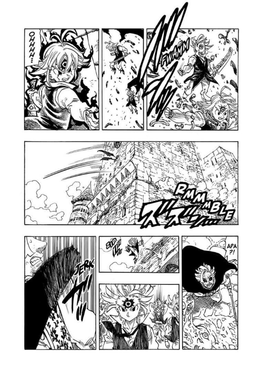 Halaman 11 dari Mokushiroku no Yonkishi Chapter 224