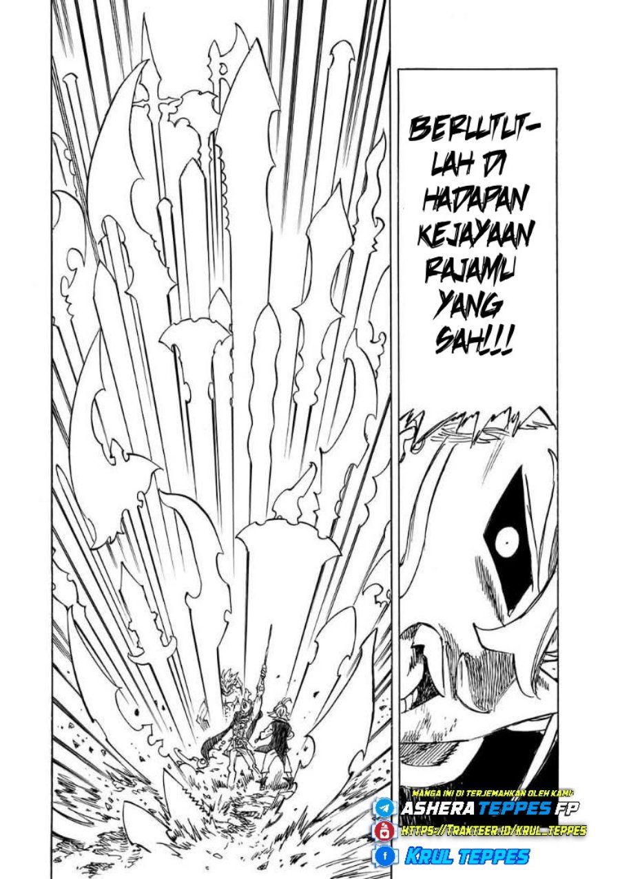 Halaman 18 dari Mokushiroku no Yonkishi Chapter 224