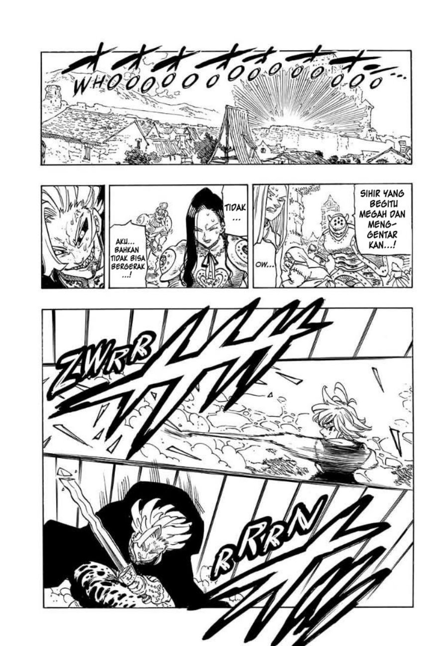 Halaman 19 dari Mokushiroku no Yonkishi Chapter 224
