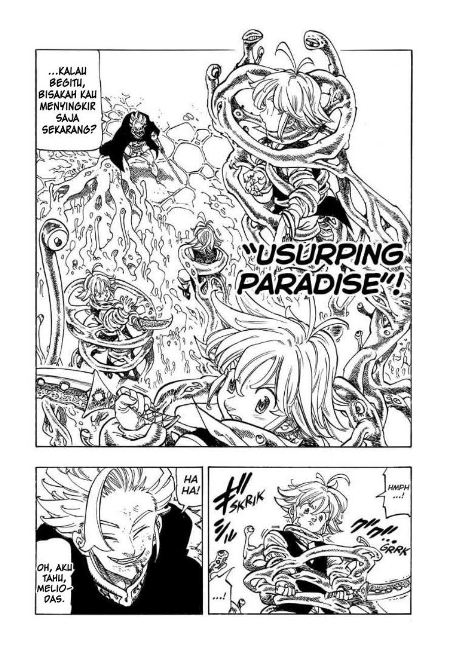 Halaman 8 dari Mokushiroku no Yonkishi Chapter 224