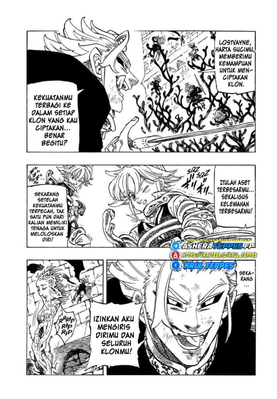 Halaman 9 dari Mokushiroku no Yonkishi Chapter 224