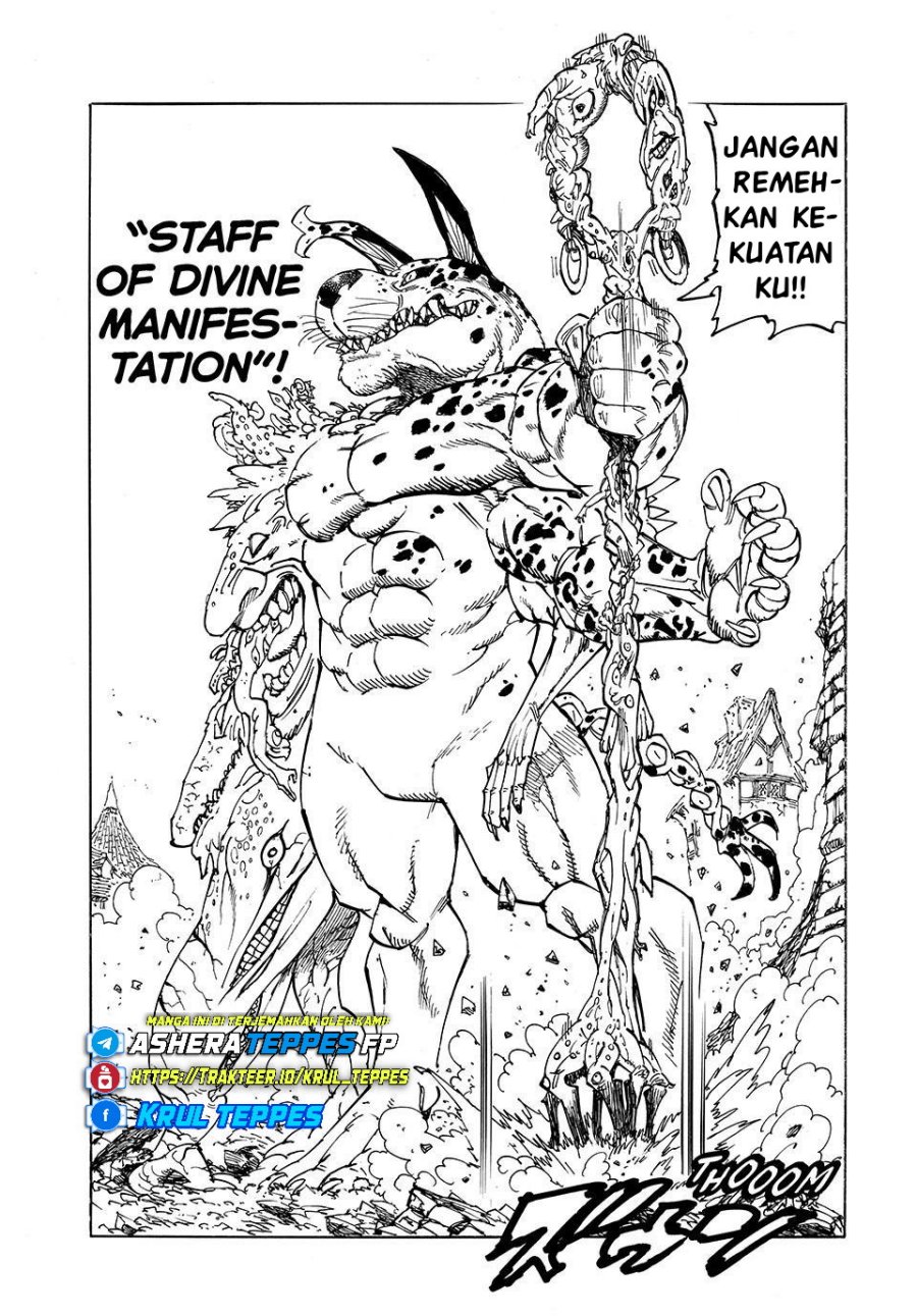 Halaman 10 dari Mokushiroku no Yonkishi Chapter 225