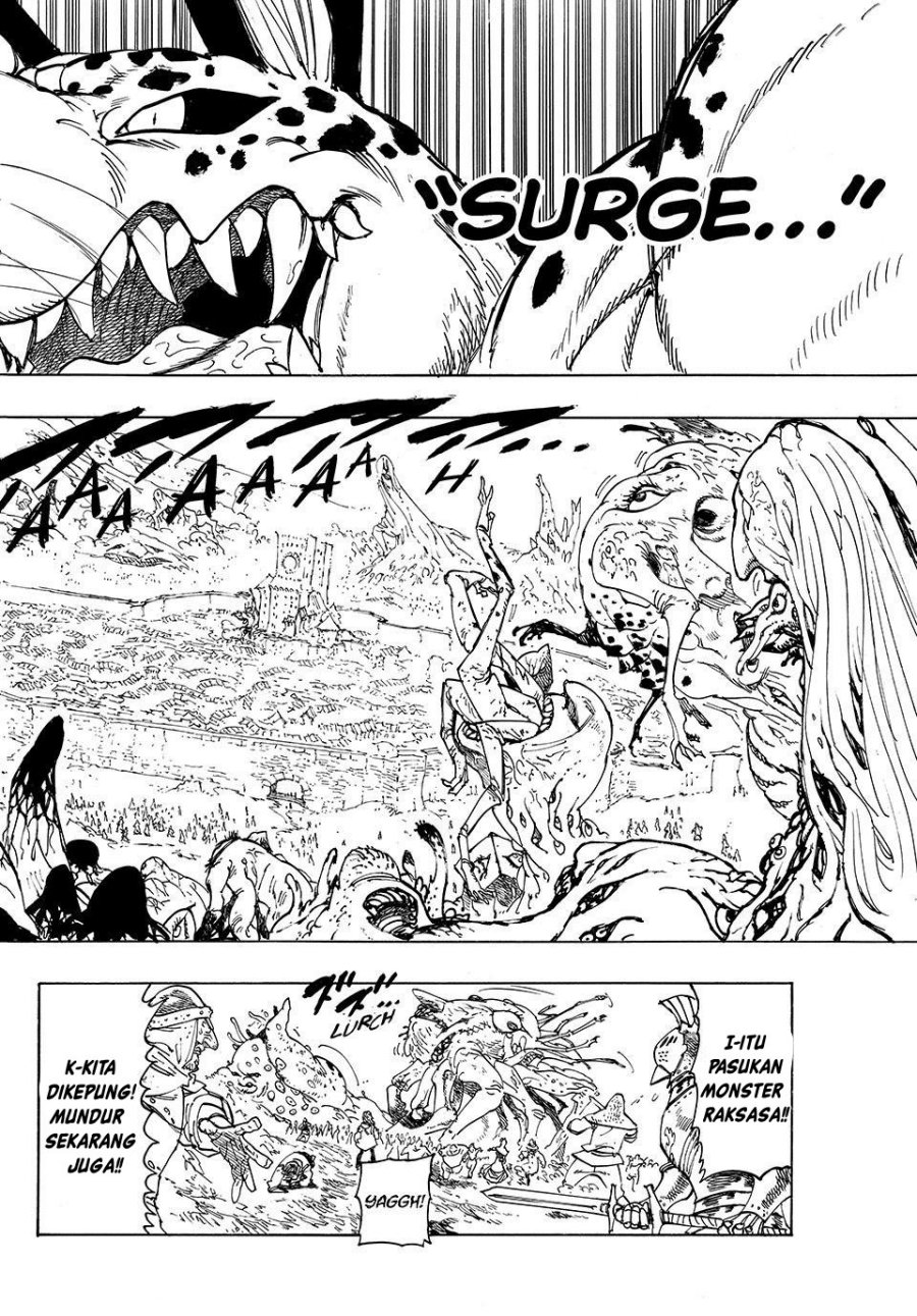 Halaman 11 dari Mokushiroku no Yonkishi Chapter 225