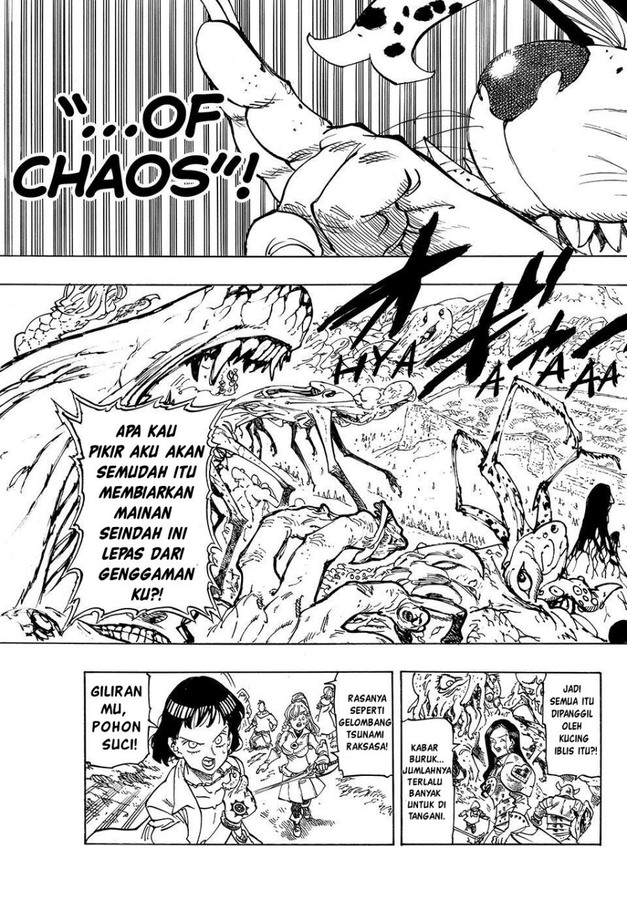 Halaman 12 dari Mokushiroku no Yonkishi Chapter 225
