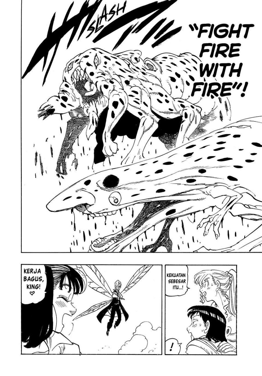 Halaman 15 dari Mokushiroku no Yonkishi Chapter 225