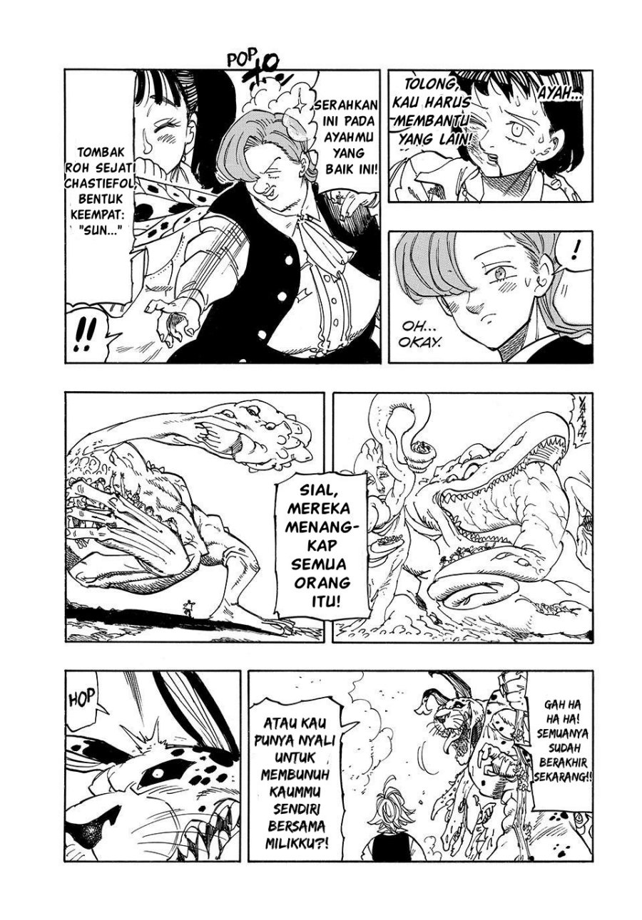 Halaman 16 dari Mokushiroku no Yonkishi Chapter 225