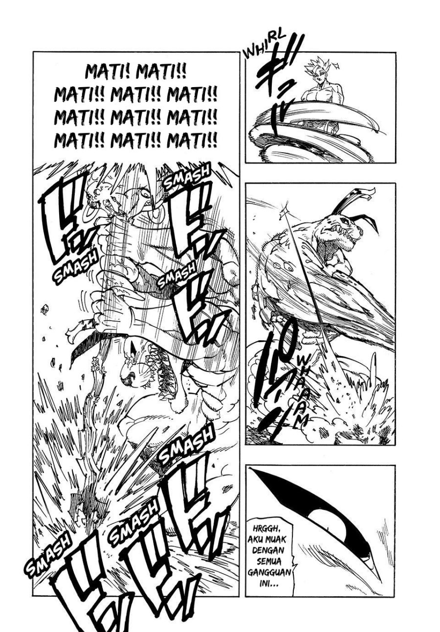 Halaman 18 dari Mokushiroku no Yonkishi Chapter 225
