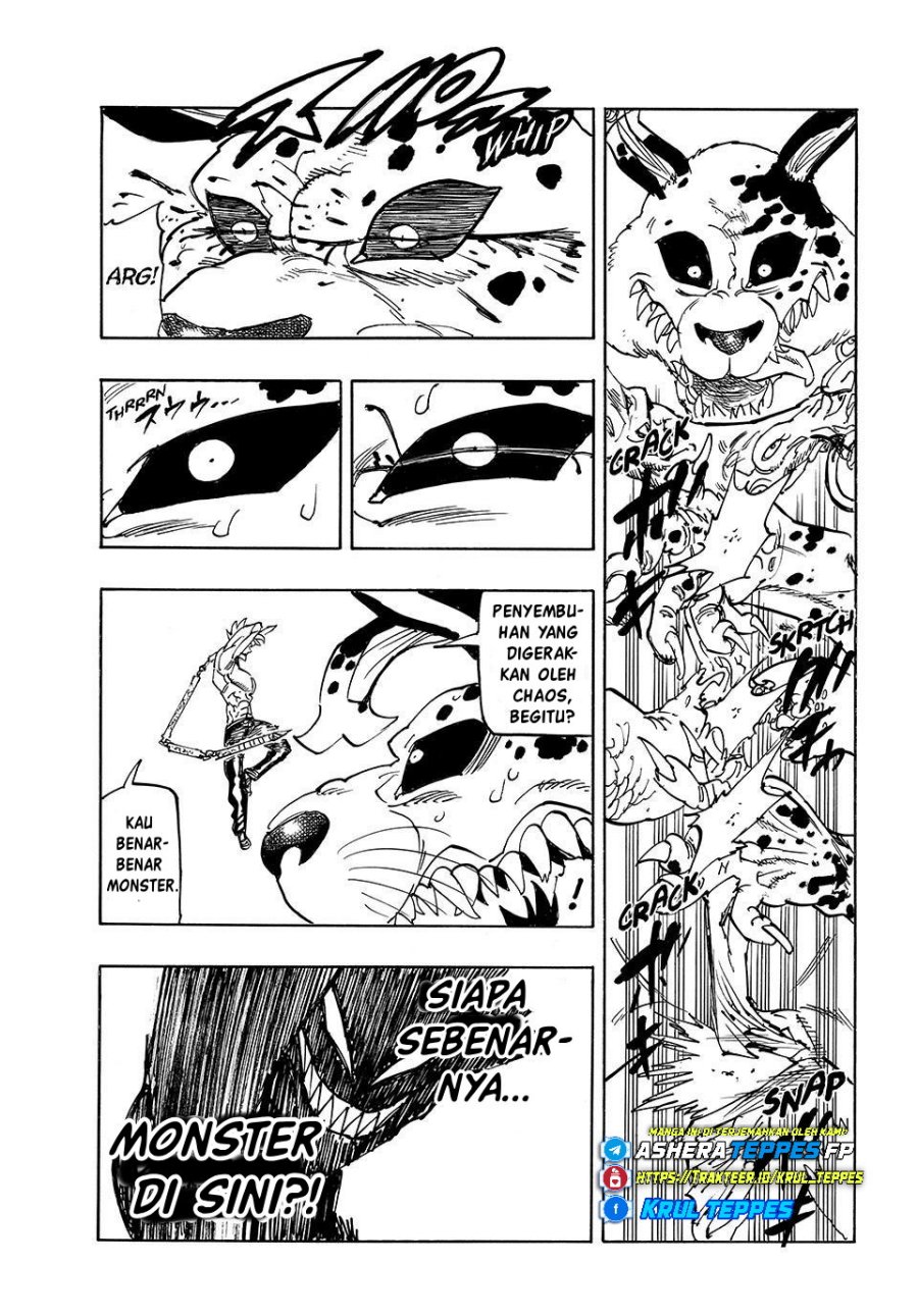 Halaman 19 dari Mokushiroku no Yonkishi Chapter 225