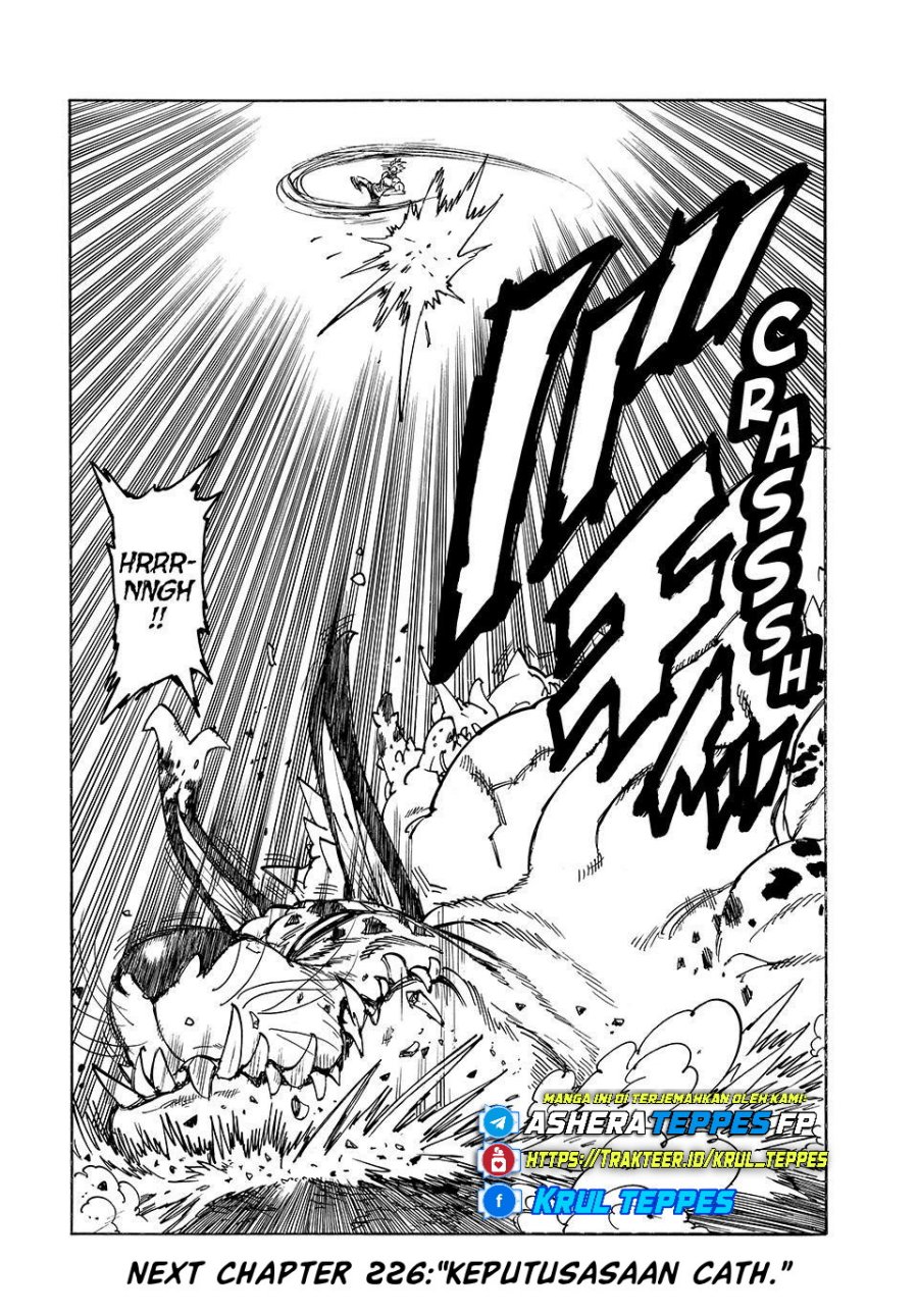 Halaman 20 dari Mokushiroku no Yonkishi Chapter 225
