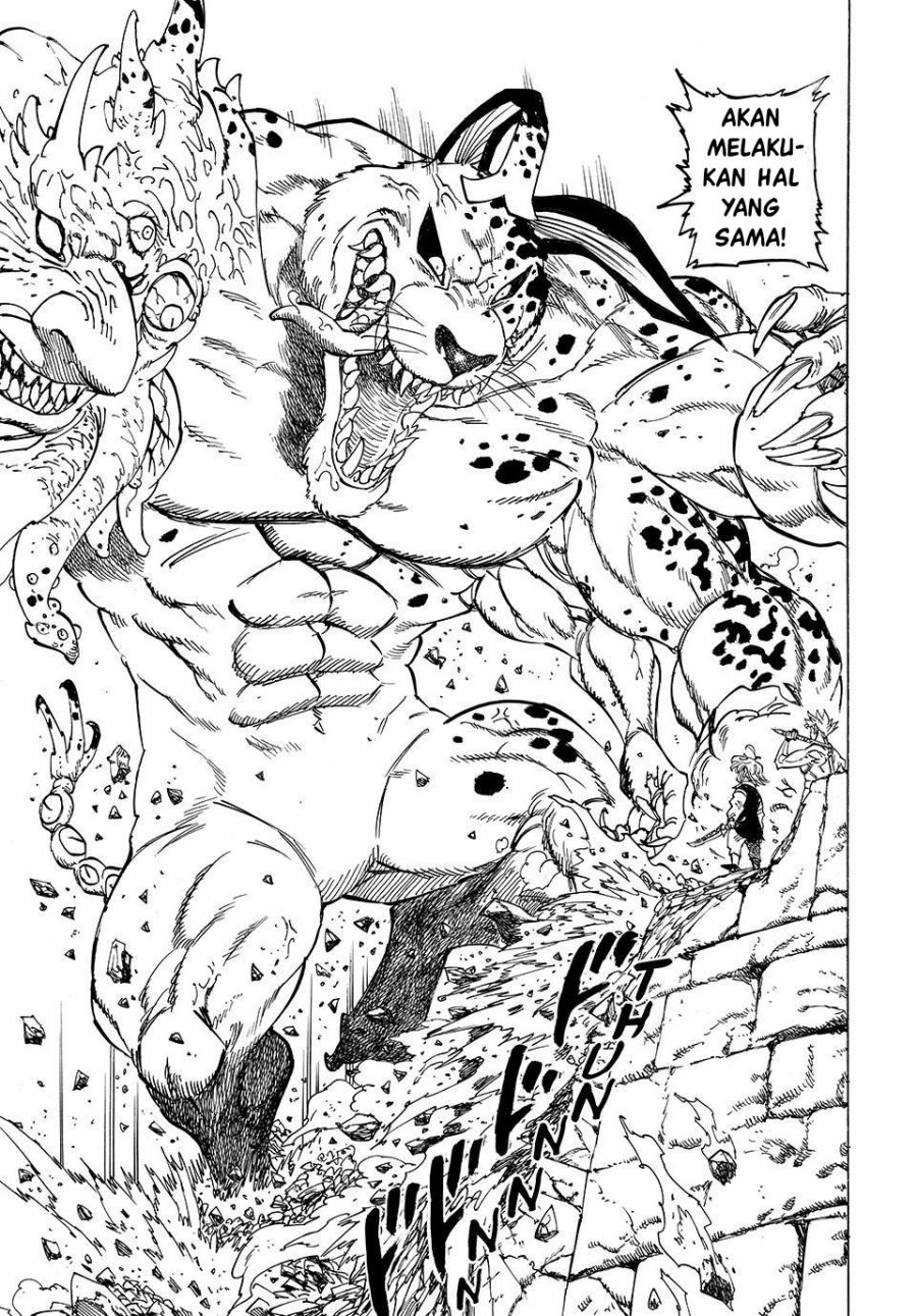 Halaman 8 dari Mokushiroku no Yonkishi Chapter 225