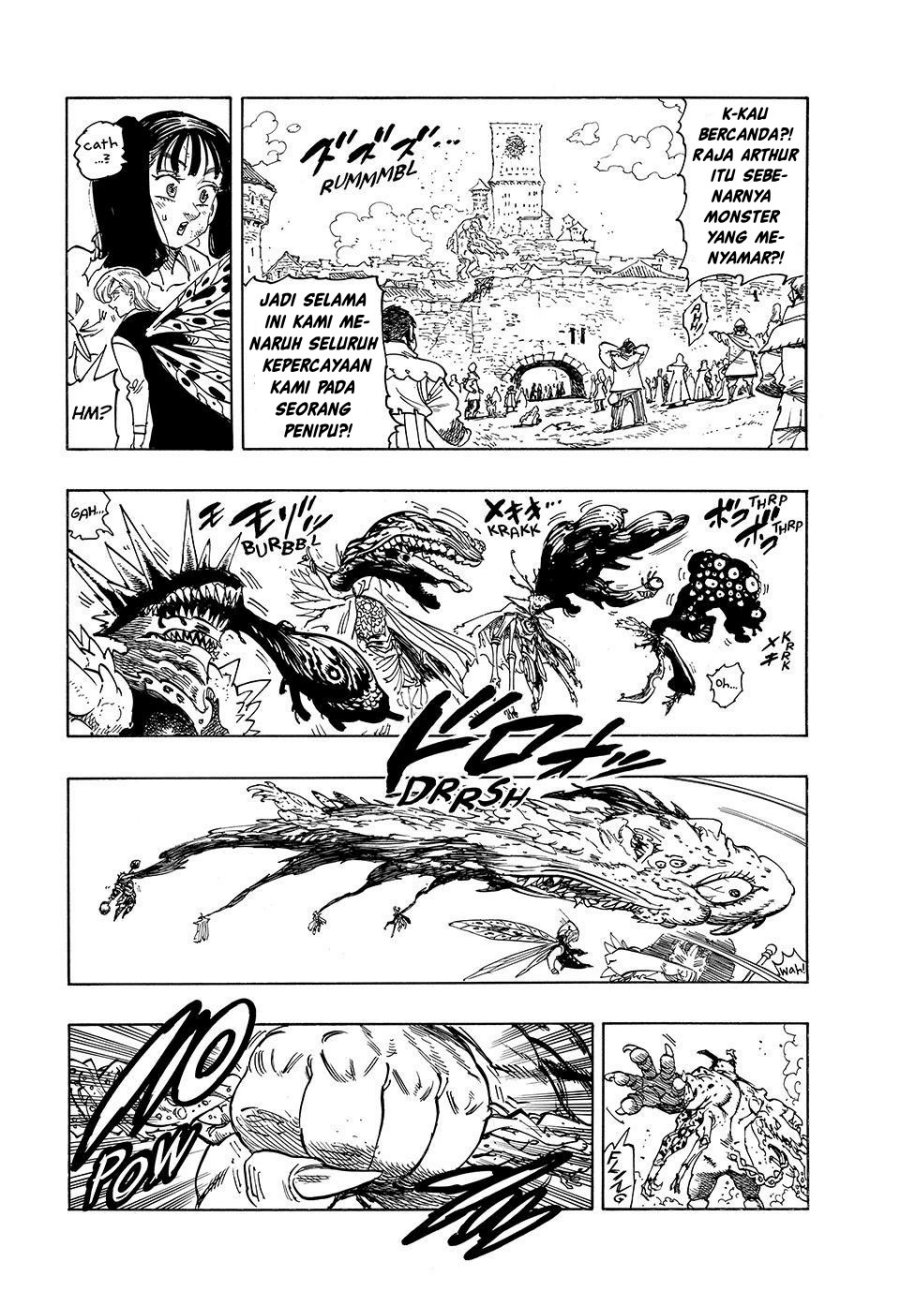 Halaman 9 dari Mokushiroku no Yonkishi Chapter 225