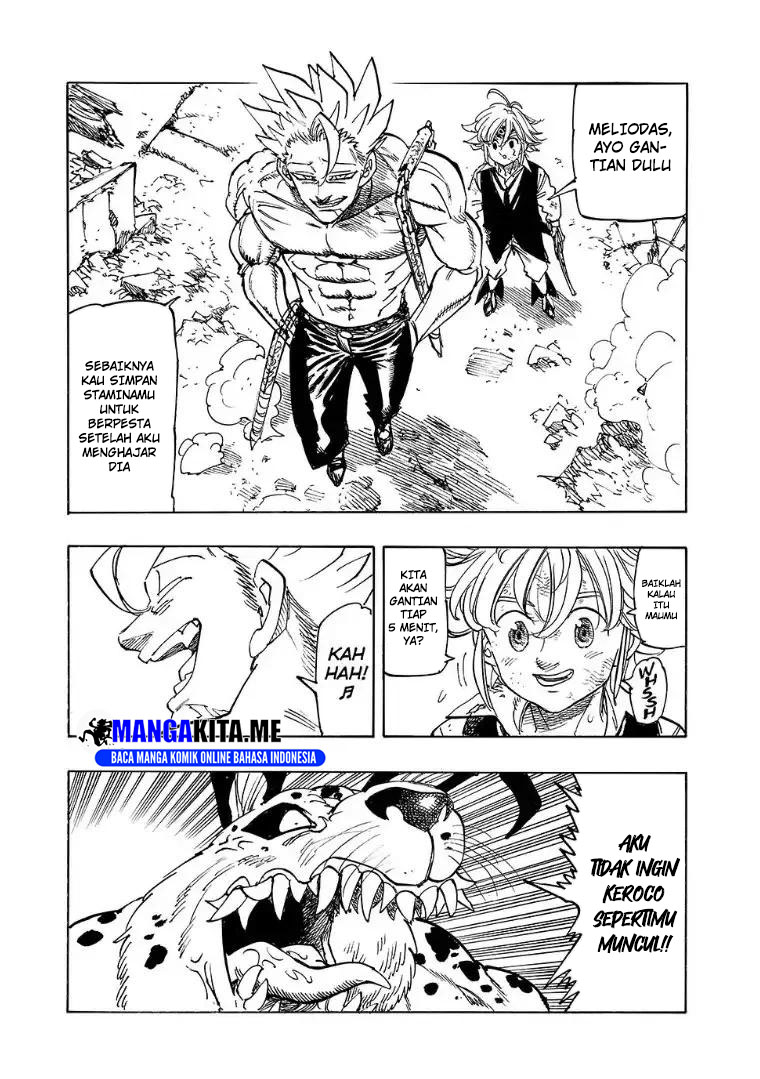 Halaman 10 dari Mokushiroku no Yonkishi Chapter 226