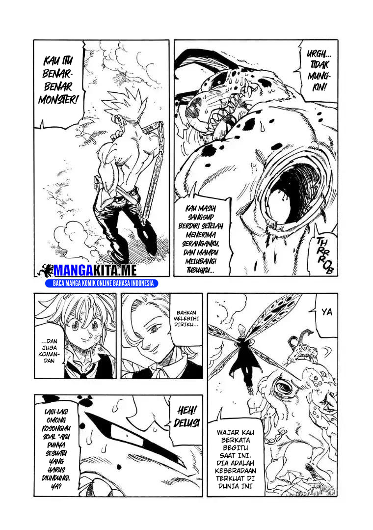 Halaman 15 dari Mokushiroku no Yonkishi Chapter 226
