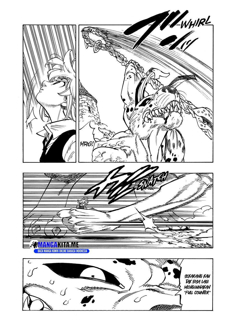 Halaman 5 dari Mokushiroku no Yonkishi Chapter 226