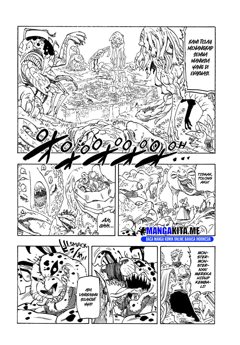 Halaman 9 dari Mokushiroku no Yonkishi Chapter 227