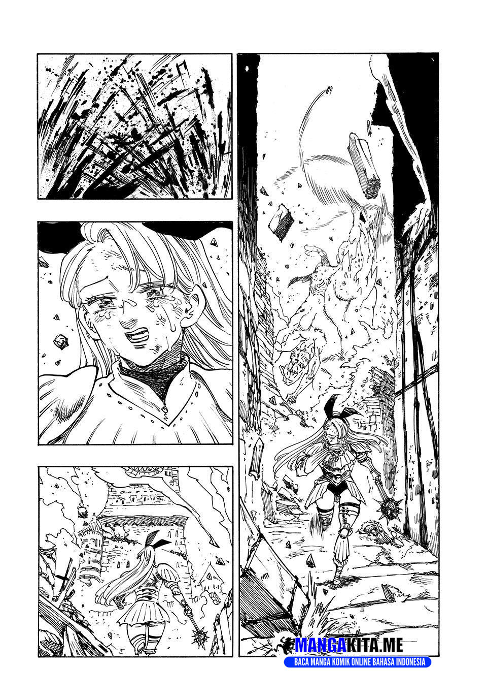 Halaman 13 dari Mokushiroku no Yonkishi Chapter 227