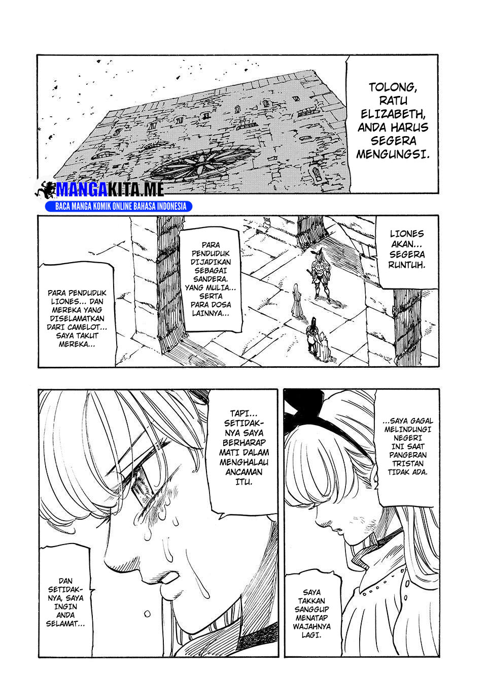 Halaman 17 dari Mokushiroku no Yonkishi Chapter 227