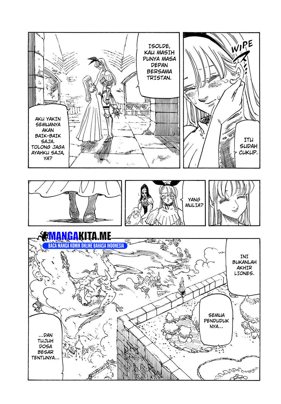 Halaman 18 dari Mokushiroku no Yonkishi Chapter 227