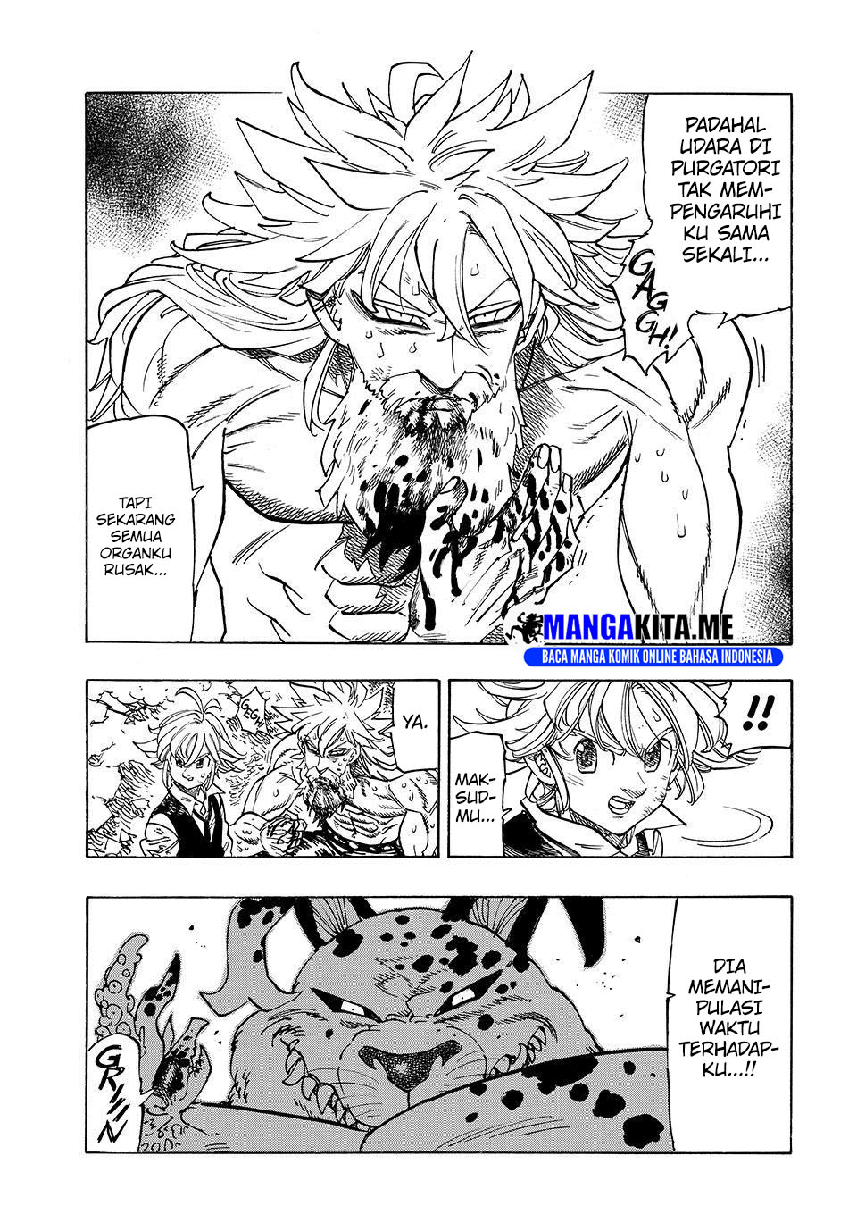 Halaman 3 dari Mokushiroku no Yonkishi Chapter 227
