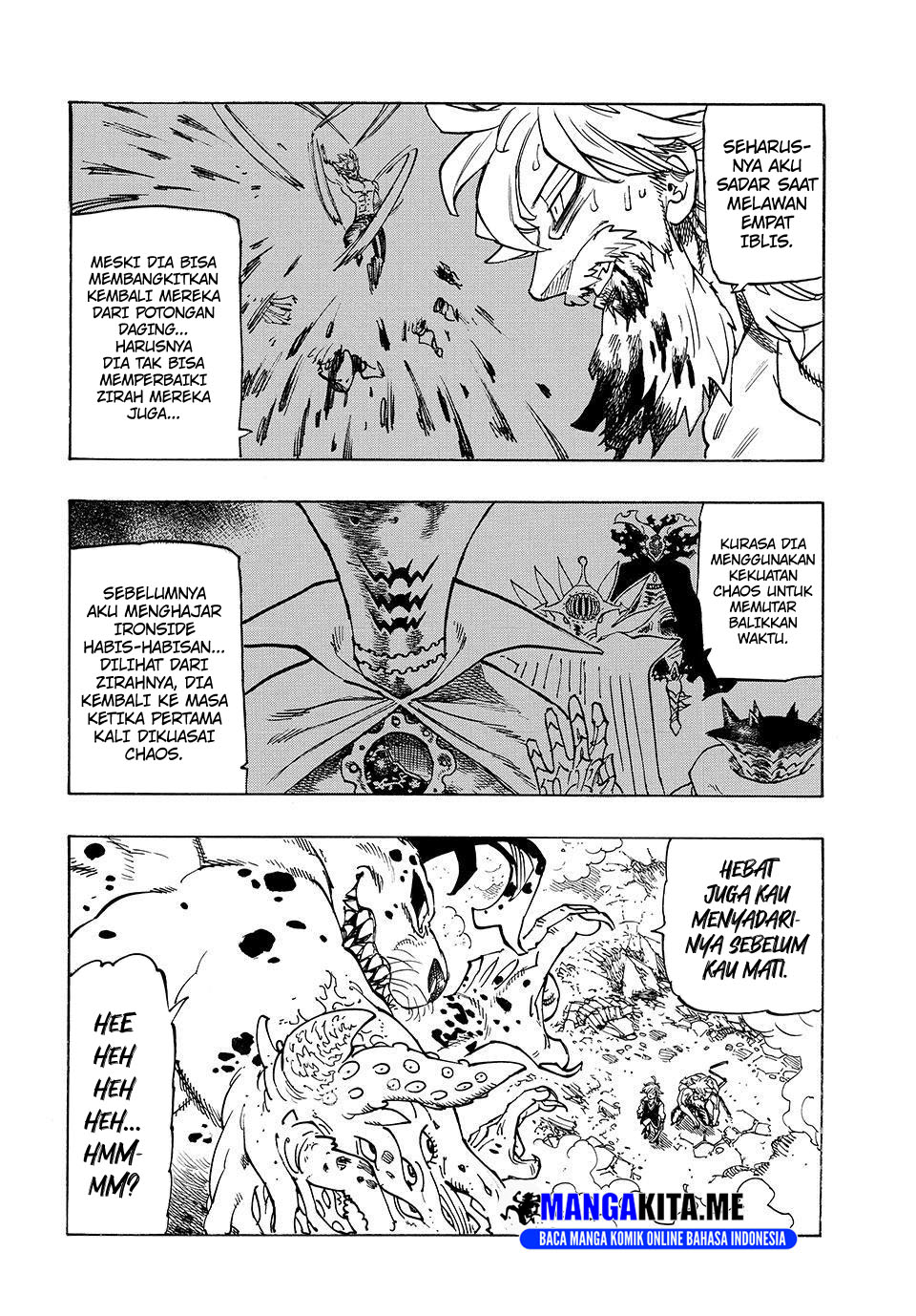 Halaman 4 dari Mokushiroku no Yonkishi Chapter 227