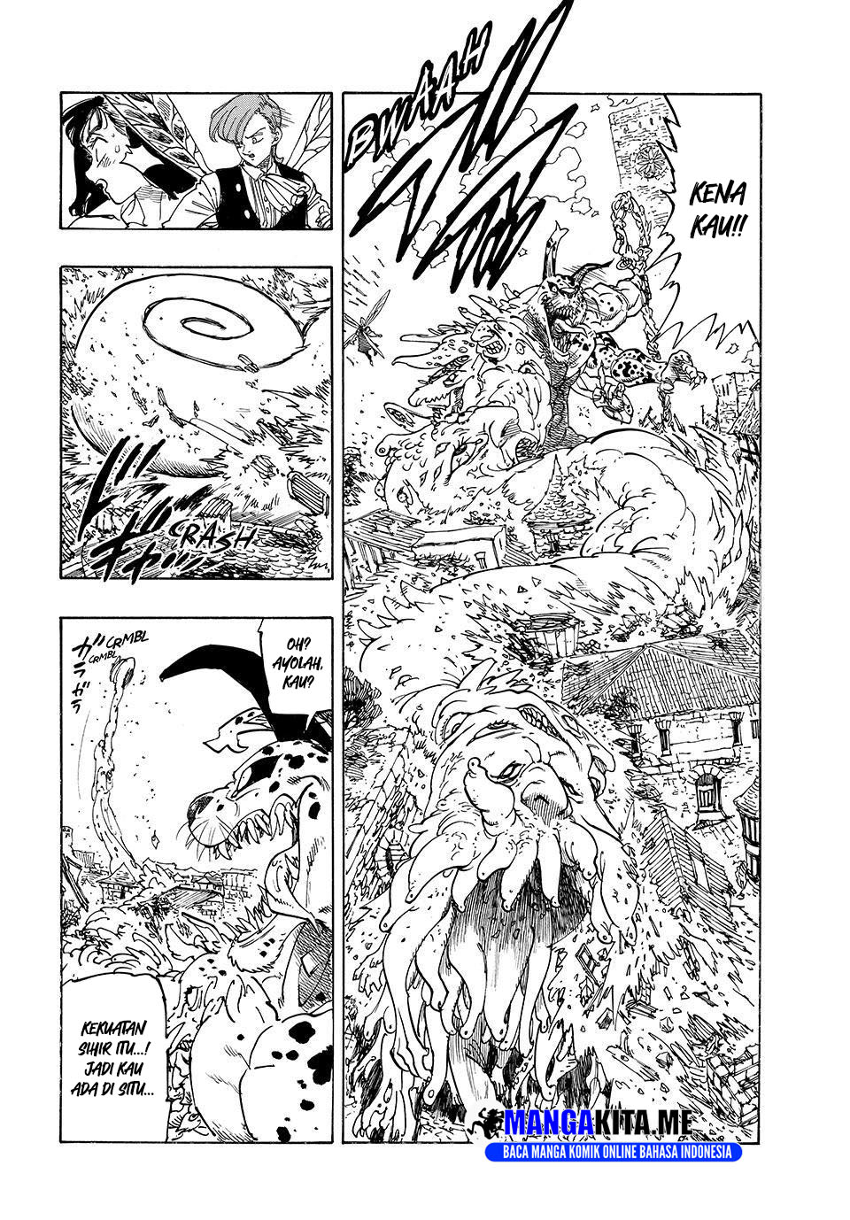 Halaman 6 dari Mokushiroku no Yonkishi Chapter 227