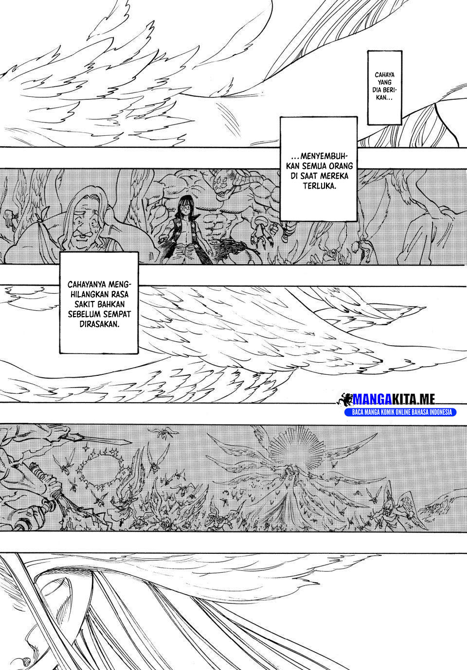 Halaman 11 dari Mokushiroku no Yonkishi Chapter 228