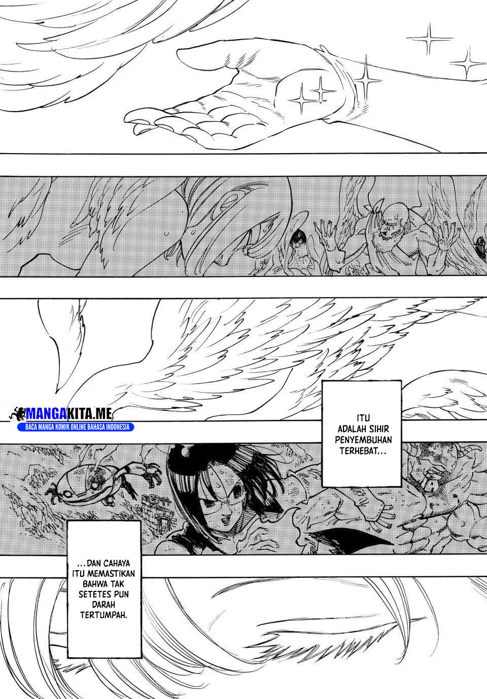 Halaman 12 dari Mokushiroku no Yonkishi Chapter 228