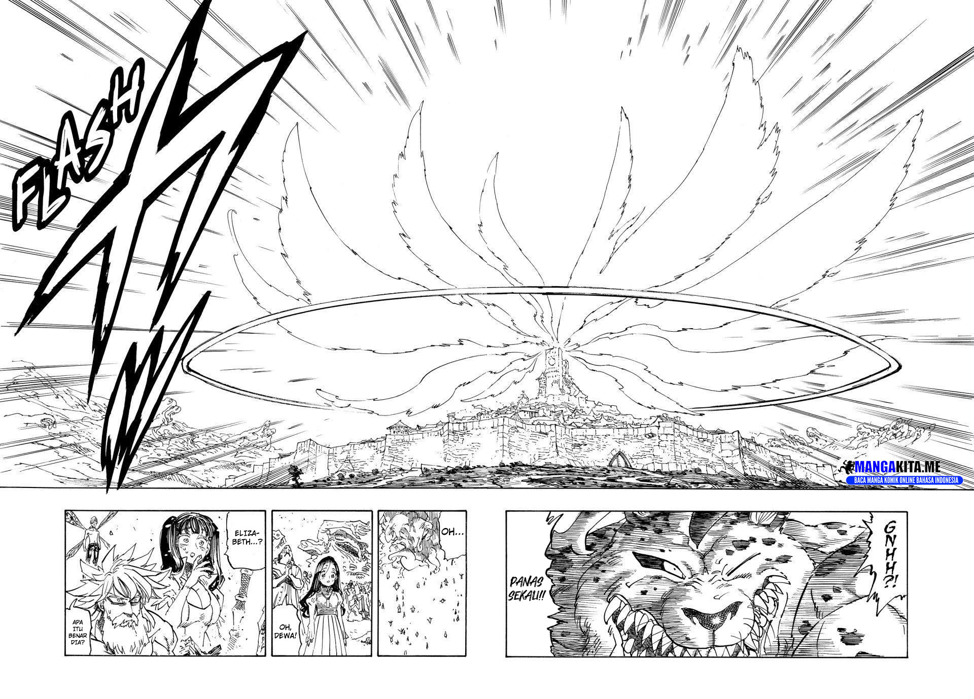 Halaman 13 dari Mokushiroku no Yonkishi Chapter 228
