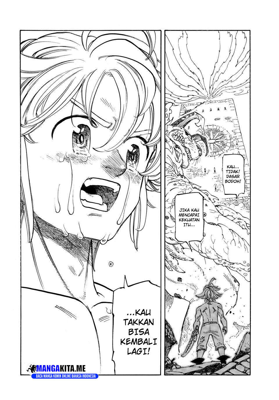 Halaman 15 dari Mokushiroku no Yonkishi Chapter 228