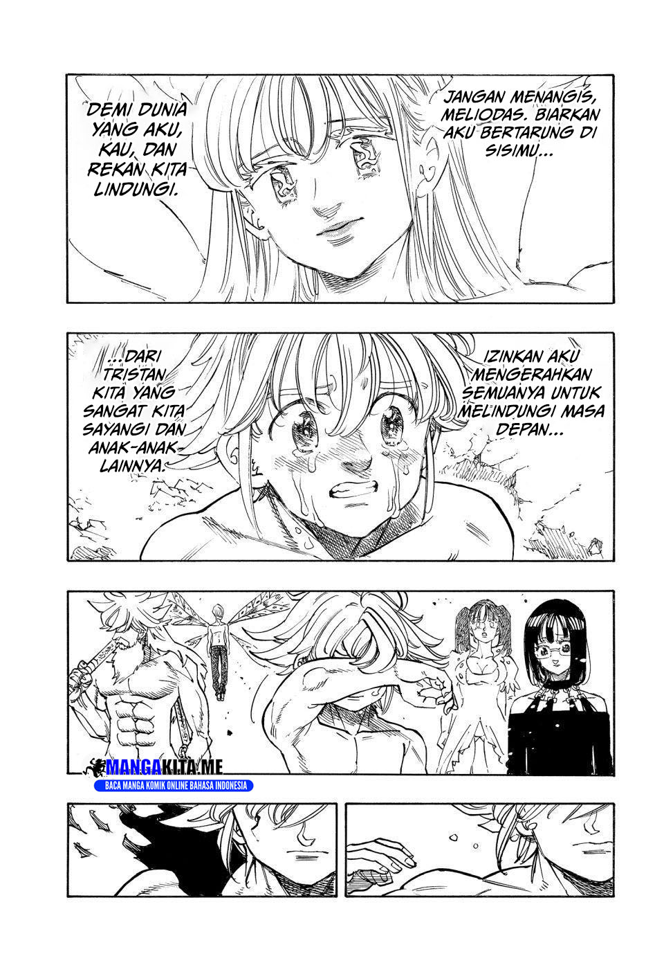 Halaman 16 dari Mokushiroku no Yonkishi Chapter 228