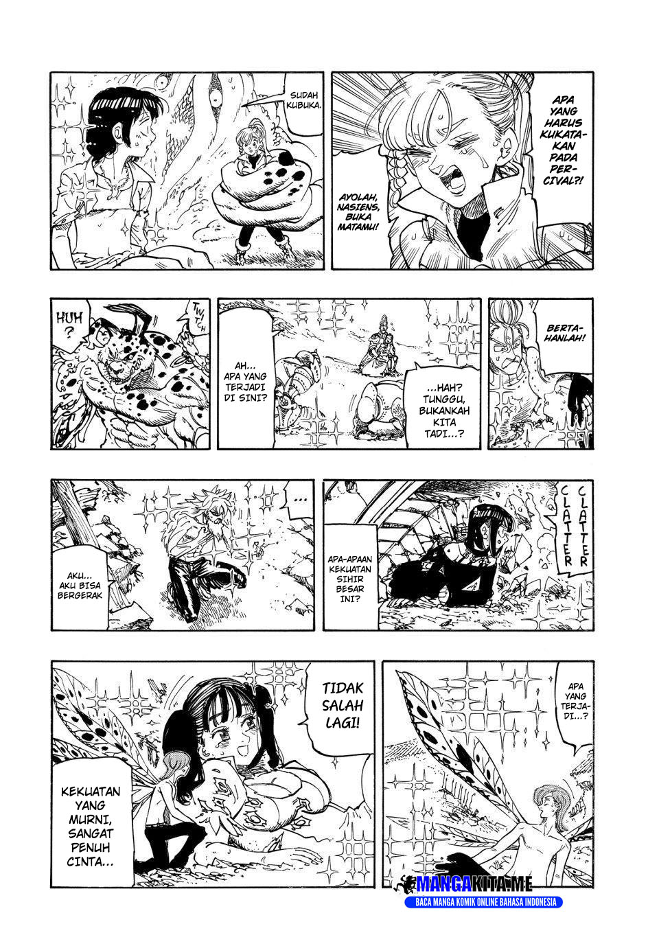 Halaman 3 dari Mokushiroku no Yonkishi Chapter 228