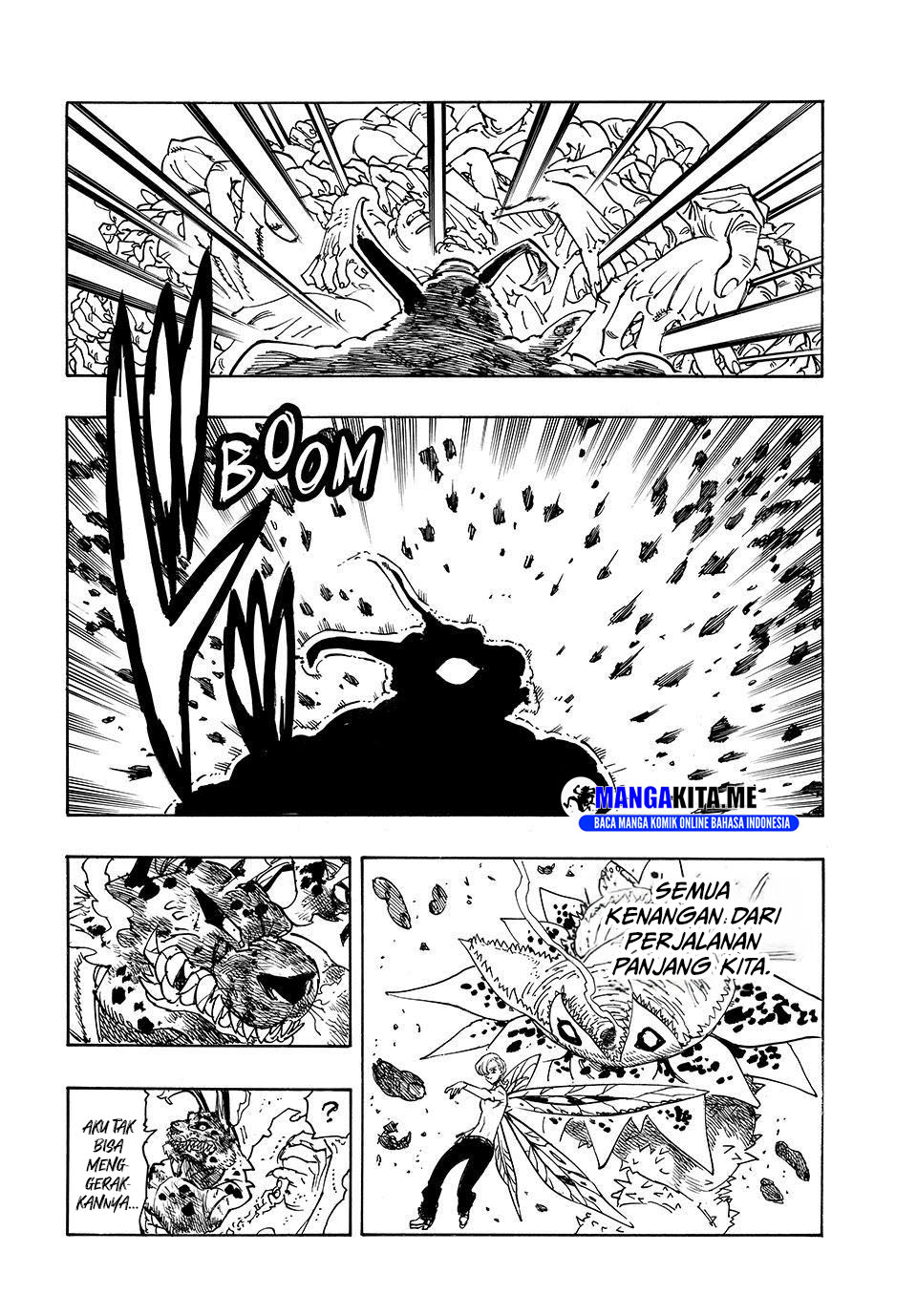 Halaman 11 dari Mokushiroku no Yonkishi Chapter 229