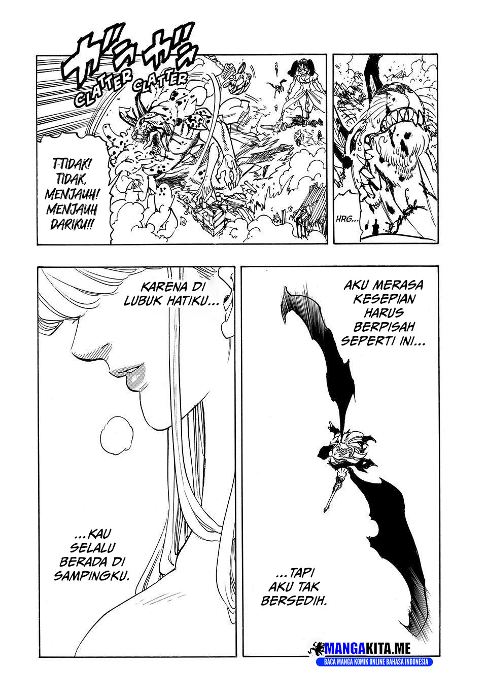 Halaman 15 dari Mokushiroku no Yonkishi Chapter 229