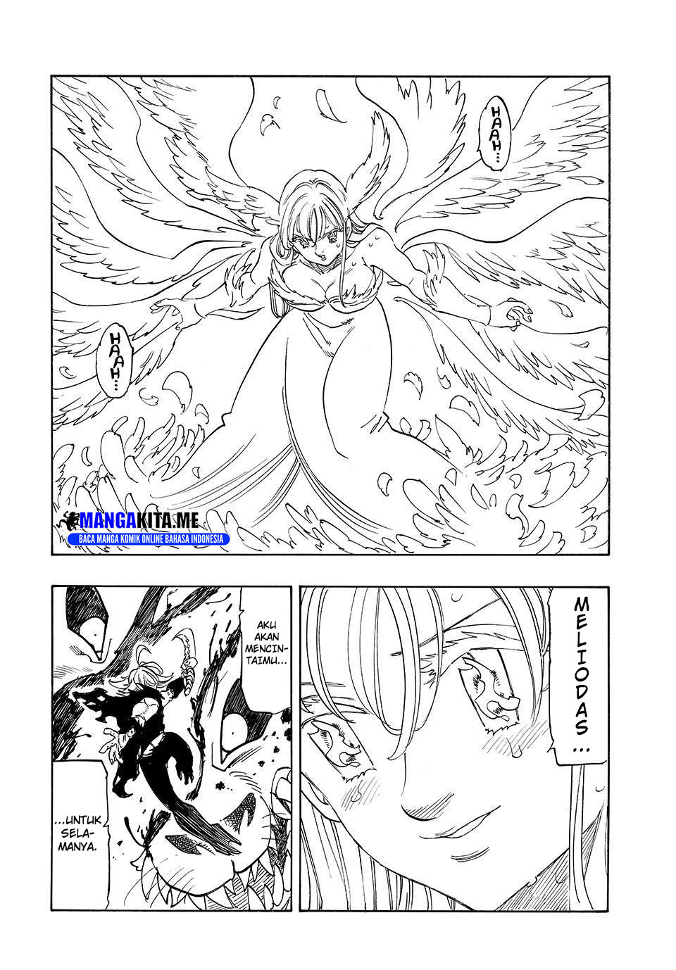 Halaman 17 dari Mokushiroku no Yonkishi Chapter 229