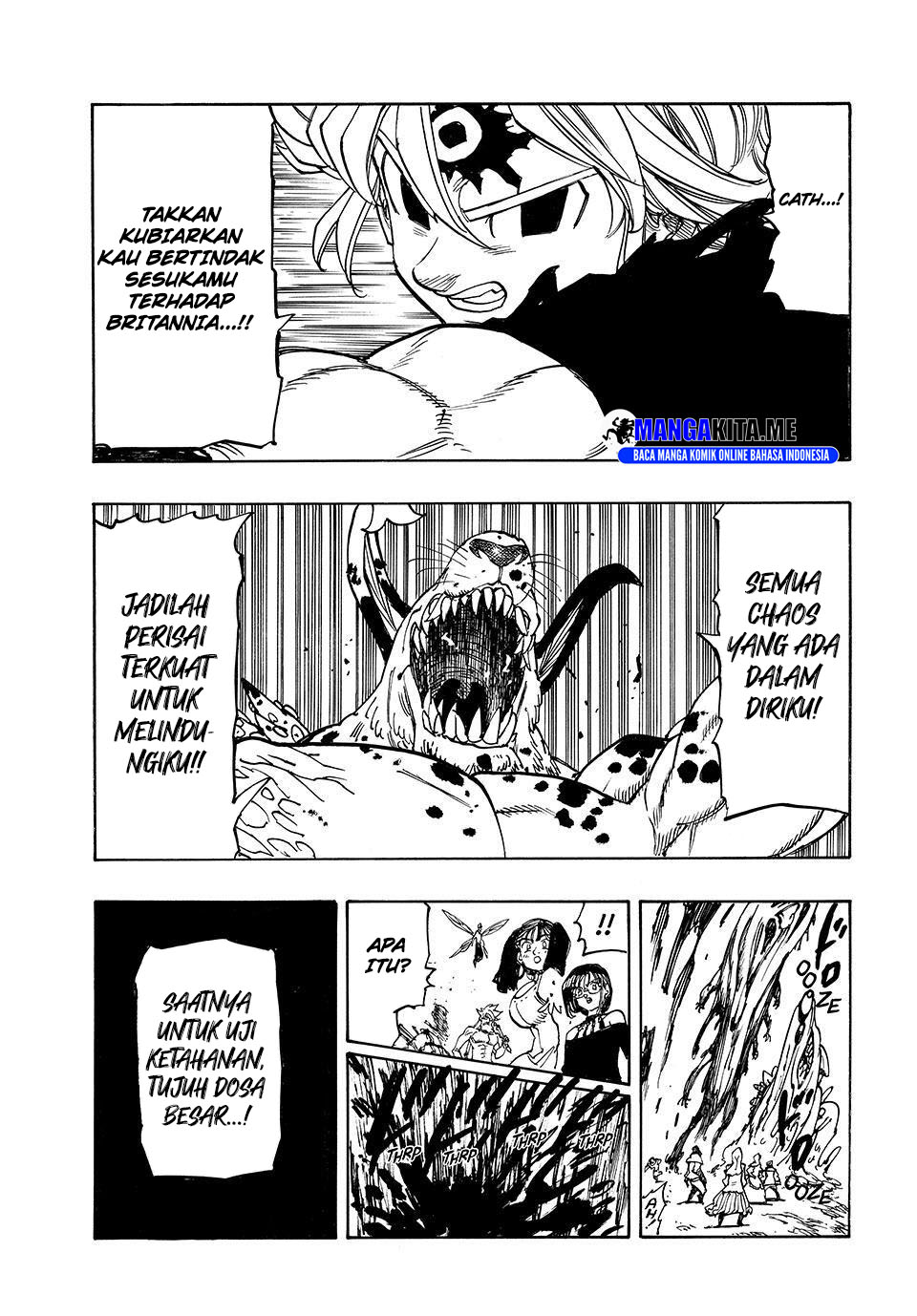 Halaman 18 dari Mokushiroku no Yonkishi Chapter 229