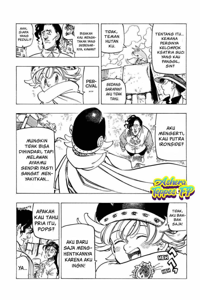 Halaman 13 dari Mokushiroku no Yonkishi Chapter 23
