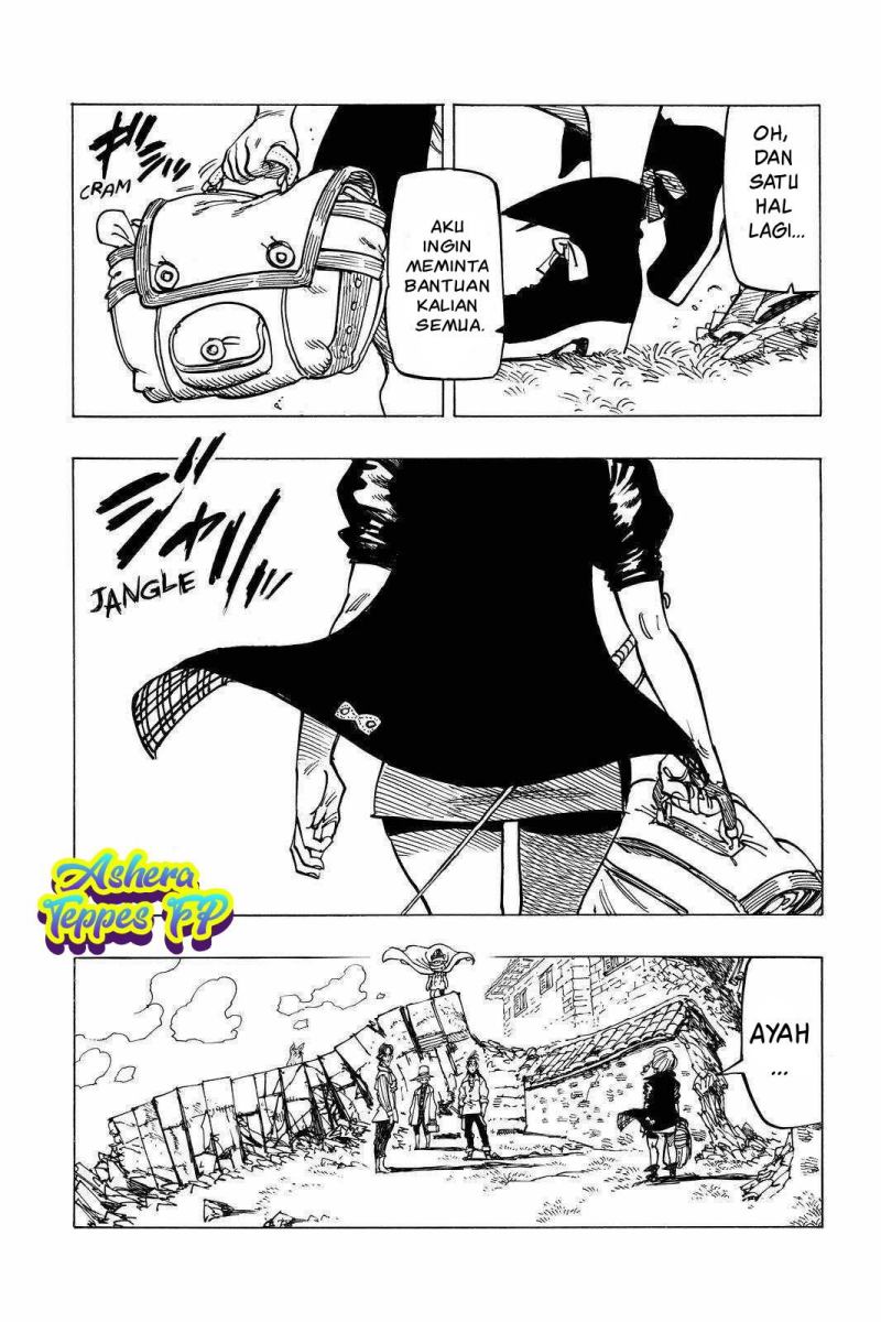 Halaman 15 dari Mokushiroku no Yonkishi Chapter 23