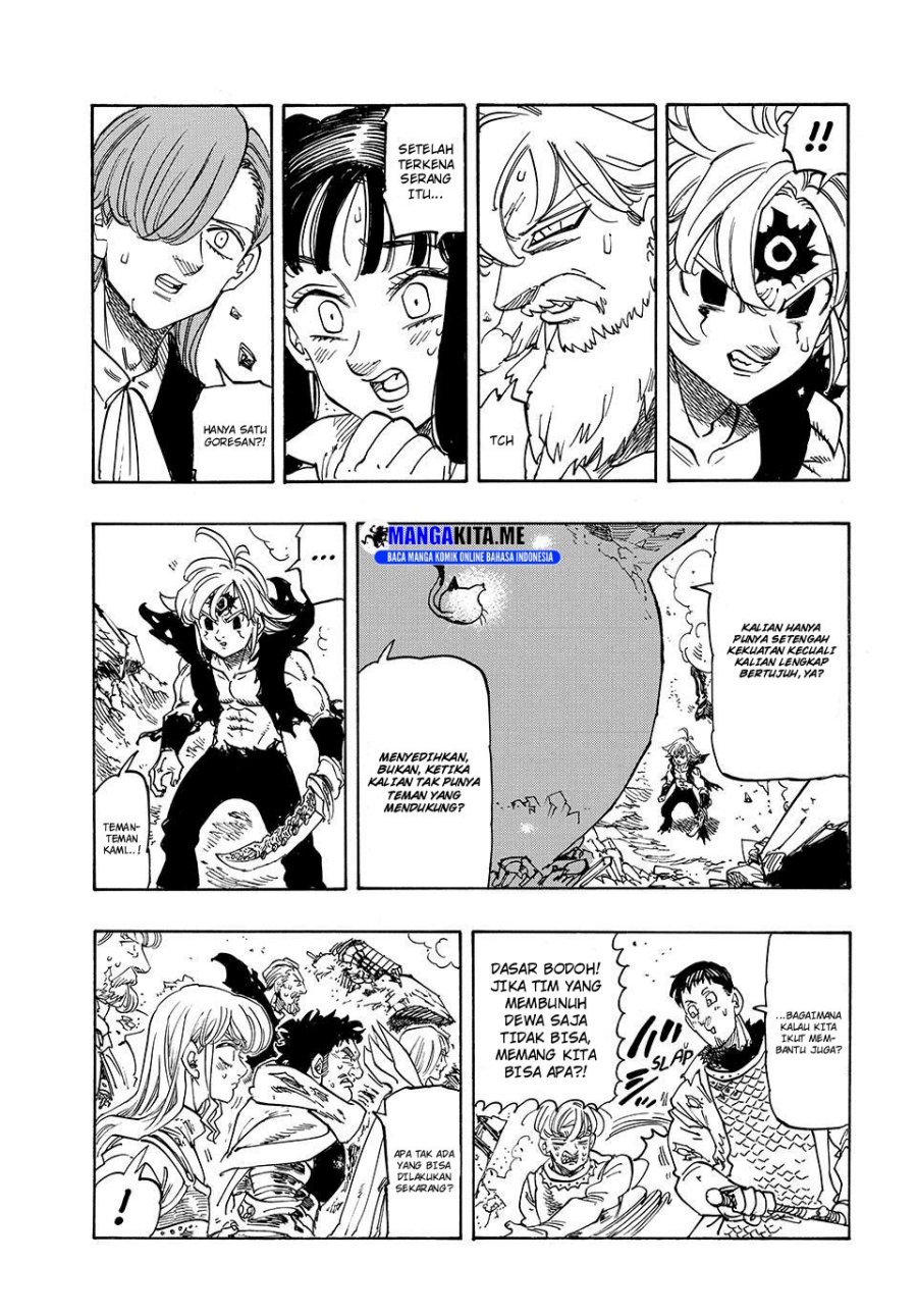 Halaman 11 dari Mokushiroku no Yonkishi Chapter 230