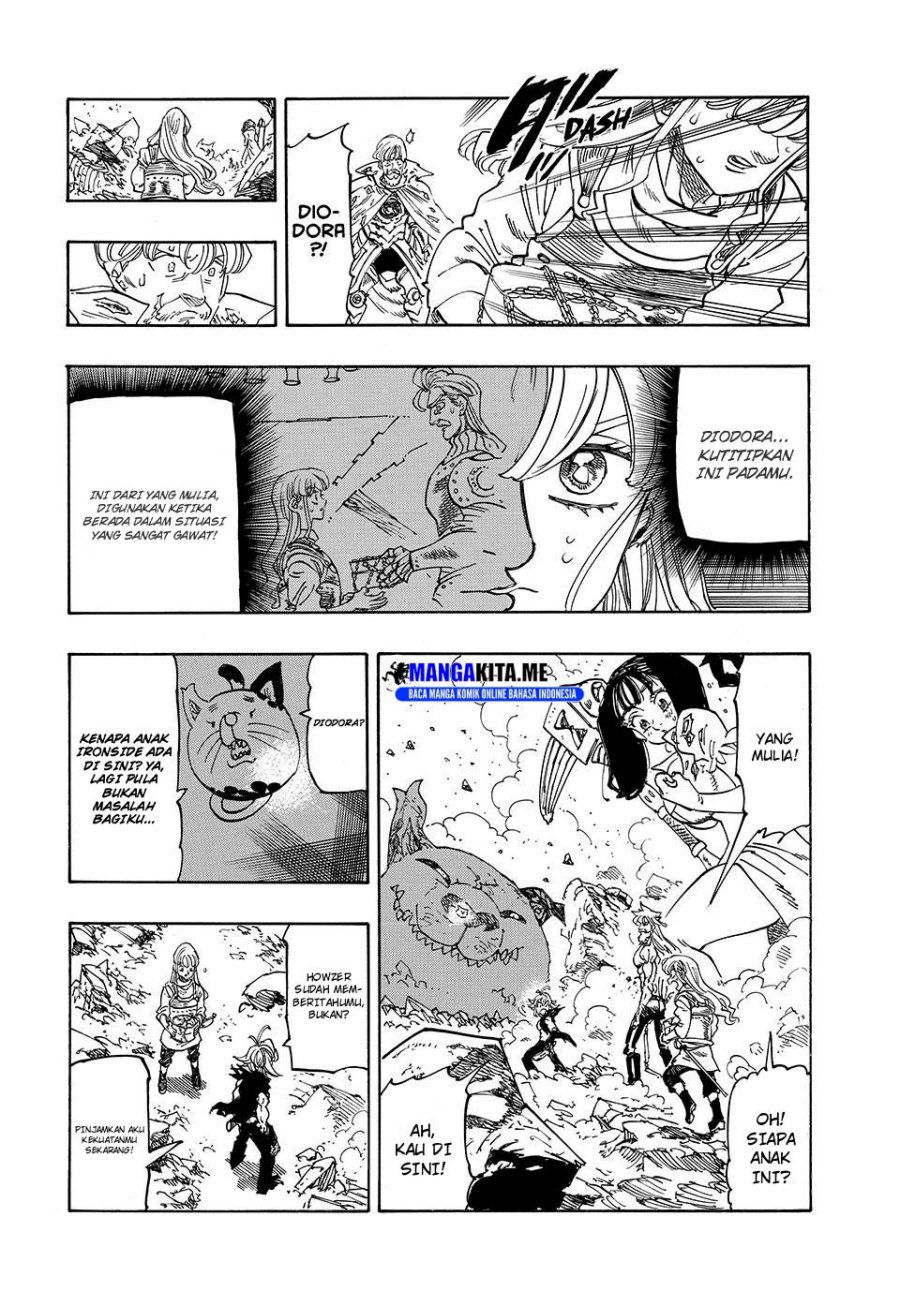 Halaman 12 dari Mokushiroku no Yonkishi Chapter 230