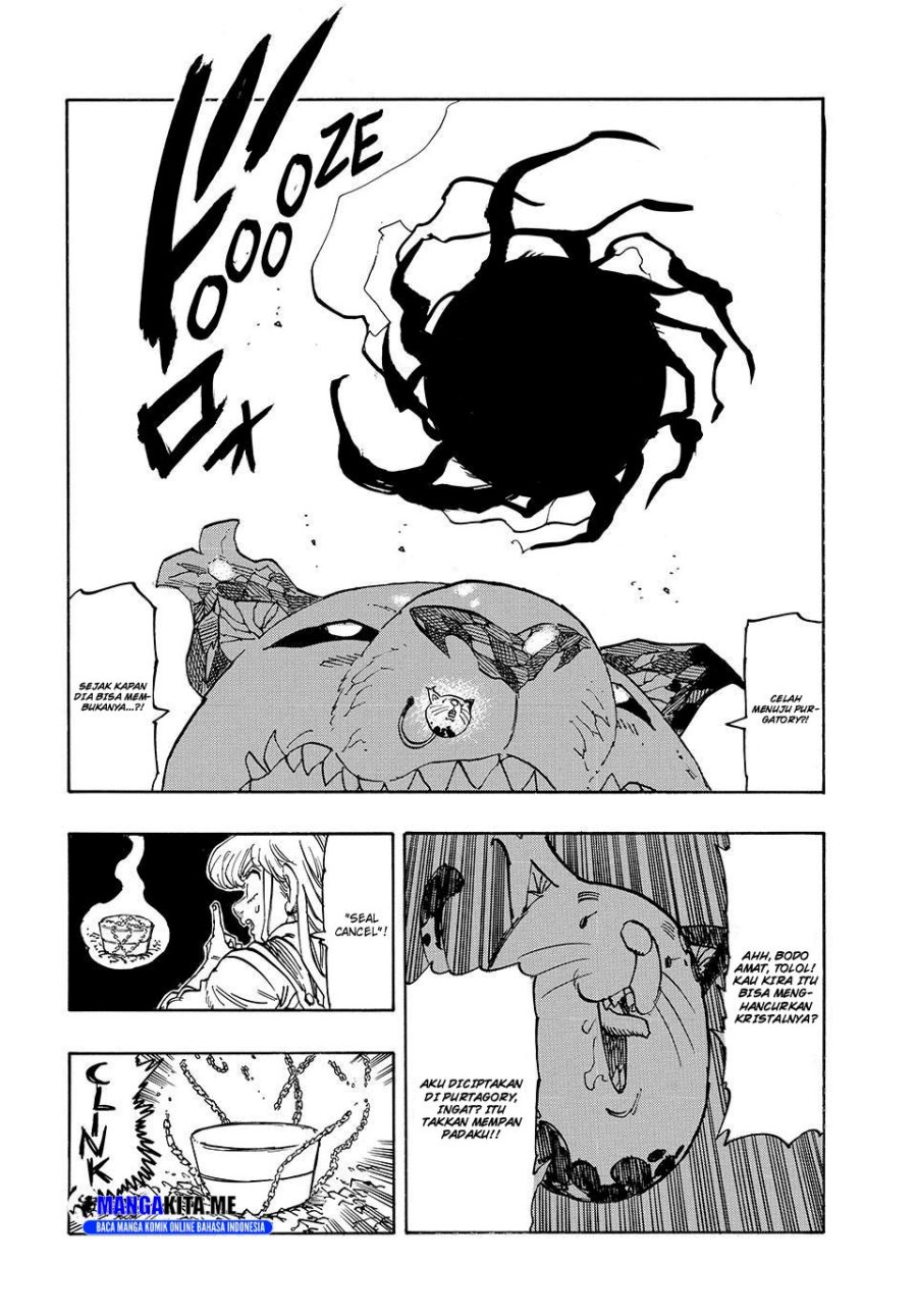 Halaman 14 dari Mokushiroku no Yonkishi Chapter 230