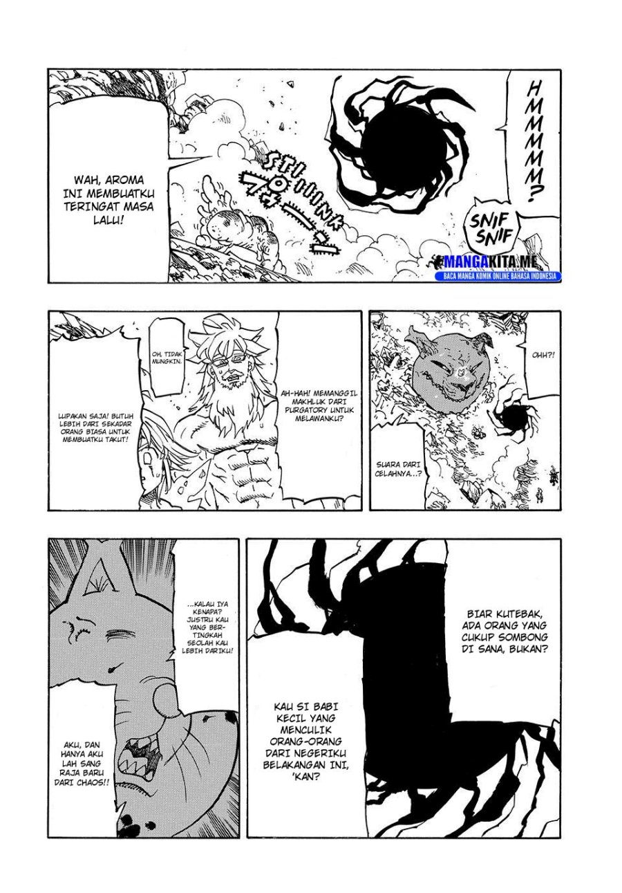 Halaman 16 dari Mokushiroku no Yonkishi Chapter 230