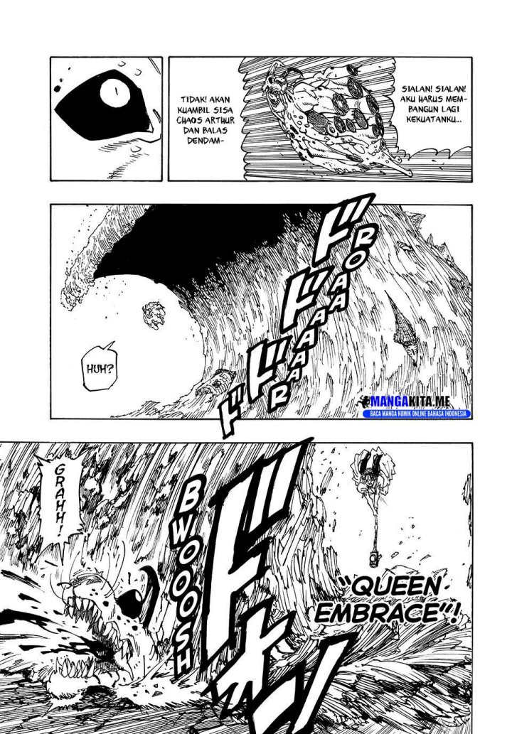 Halaman 10 dari Mokushiroku no Yonkishi Chapter 231