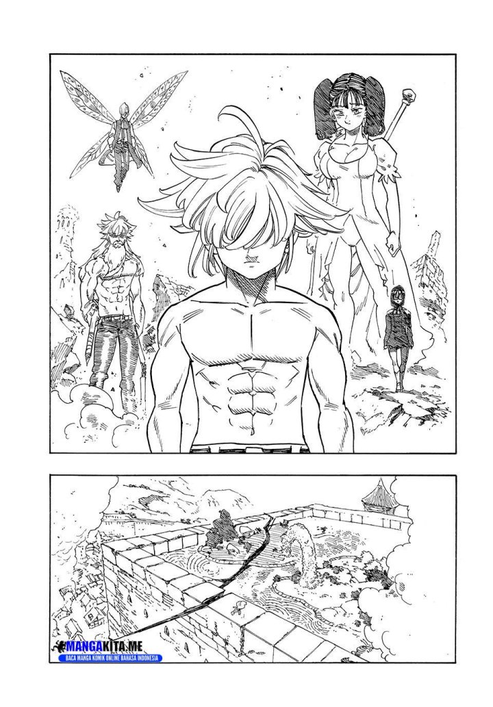 Halaman 17 dari Mokushiroku no Yonkishi Chapter 231